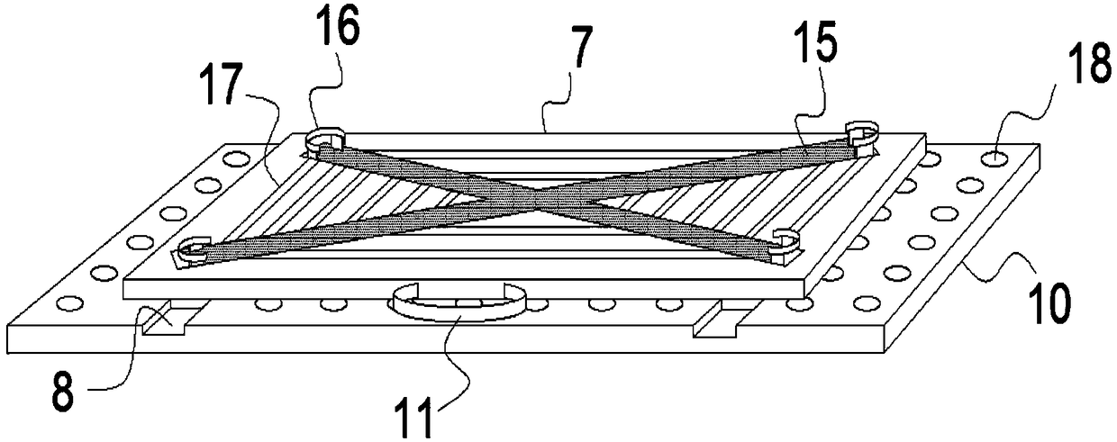 Vertical board baking device