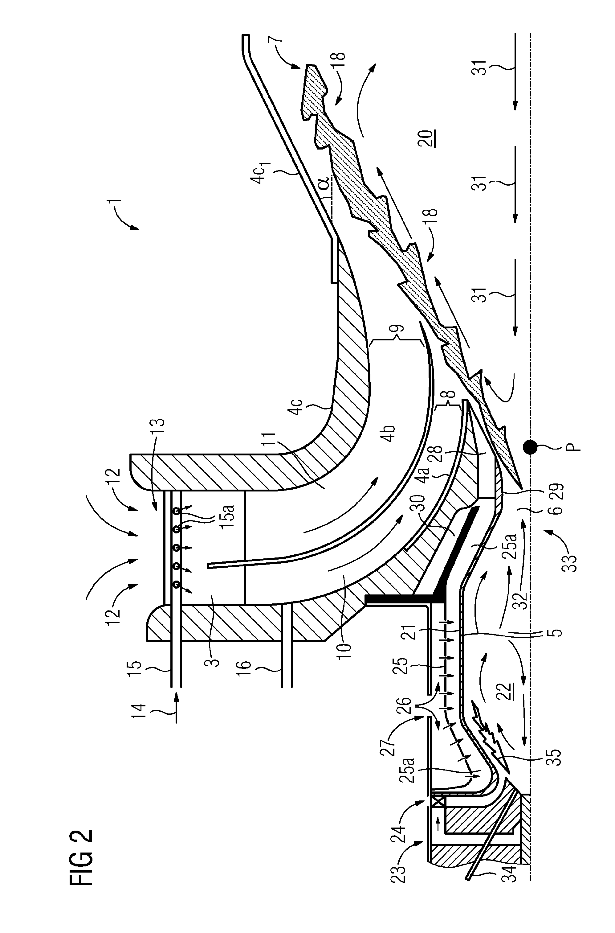 Swirler with gas injectors