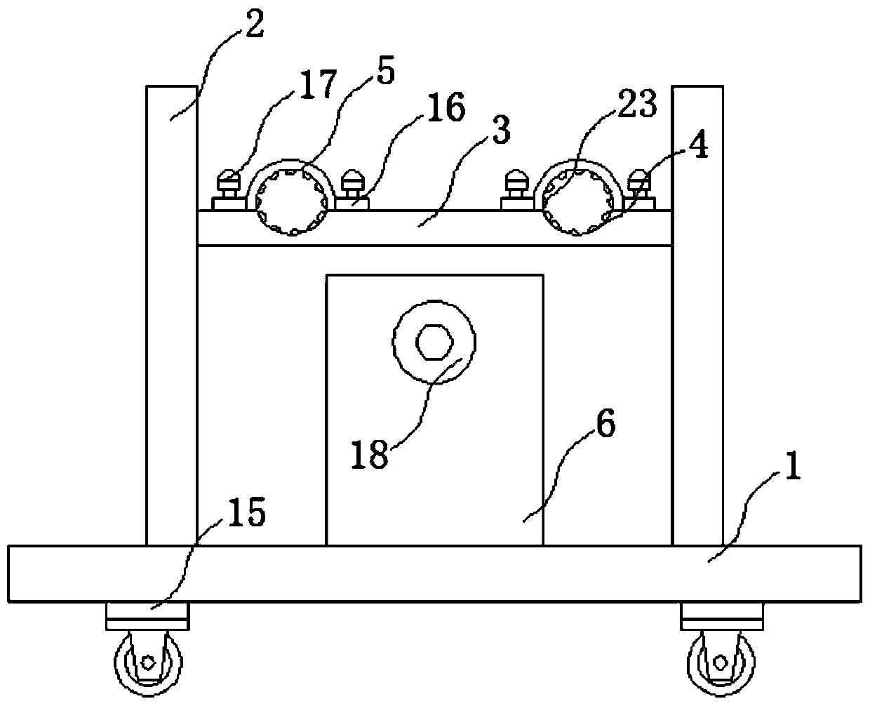 Cable storage drum for power transmission line