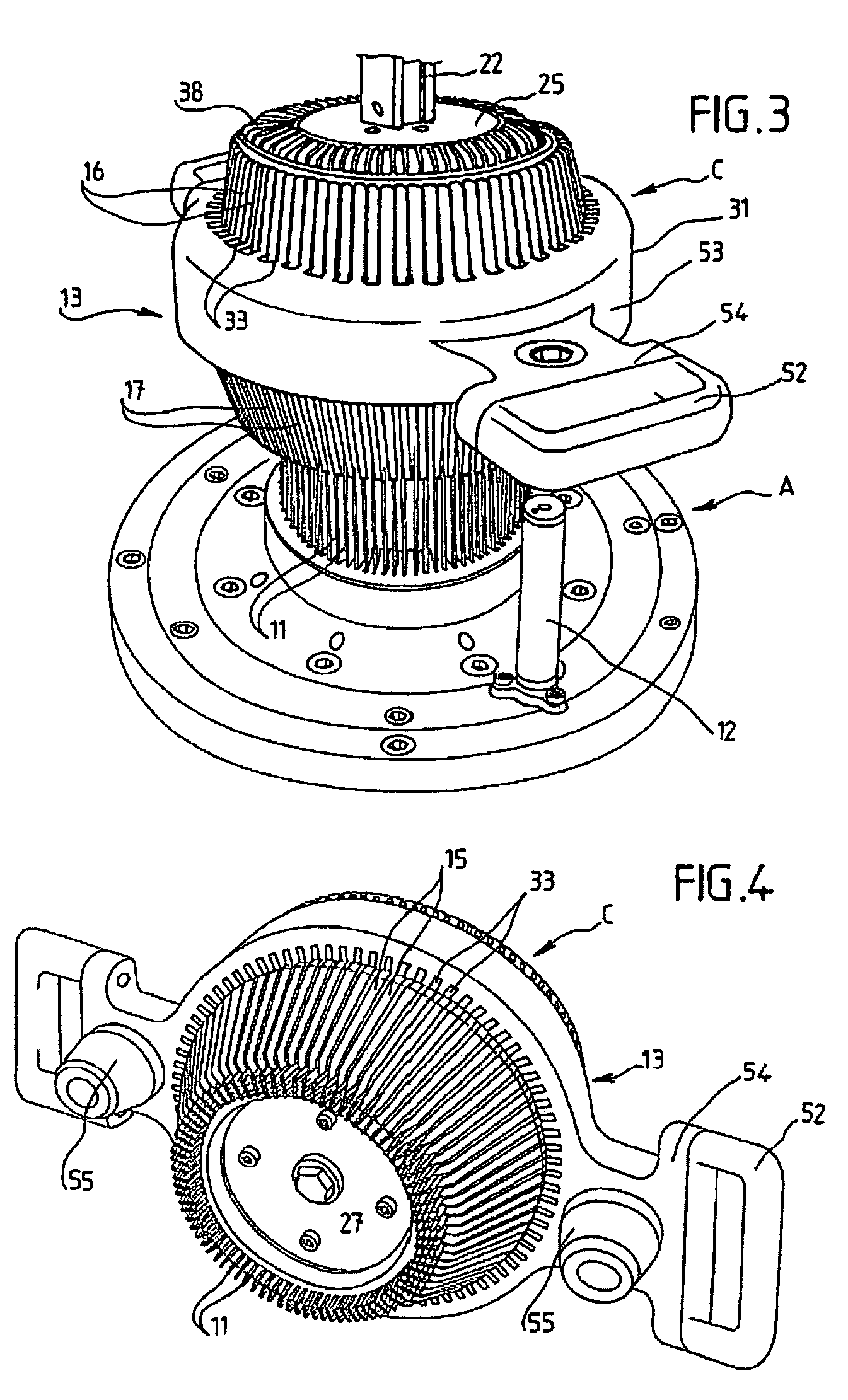 Device for gripping and transferring a ring of electrical conductors which is used to produce a winding and a winding-production system employing one such device