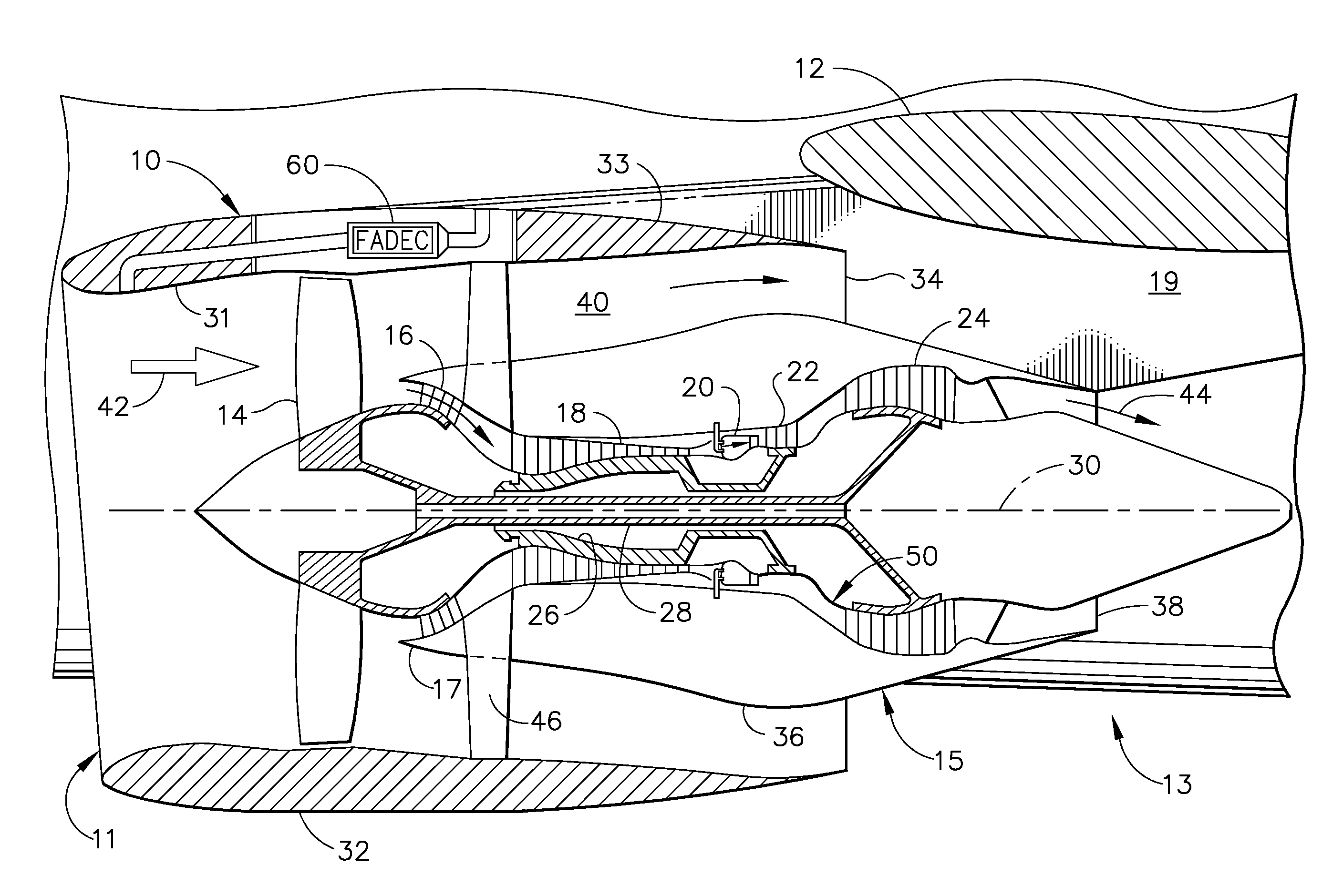 System and method for passive cooling of gas turbine engine control components