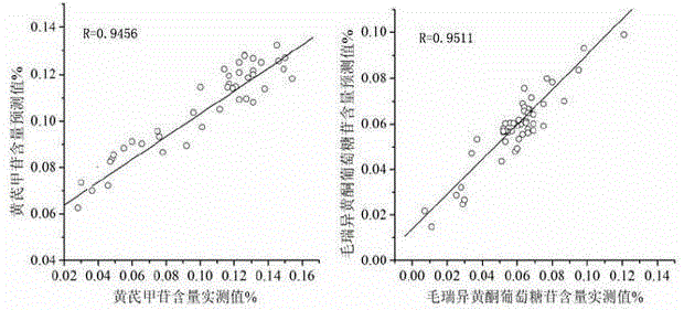 Astragalus formula granule mixing process online quality control method