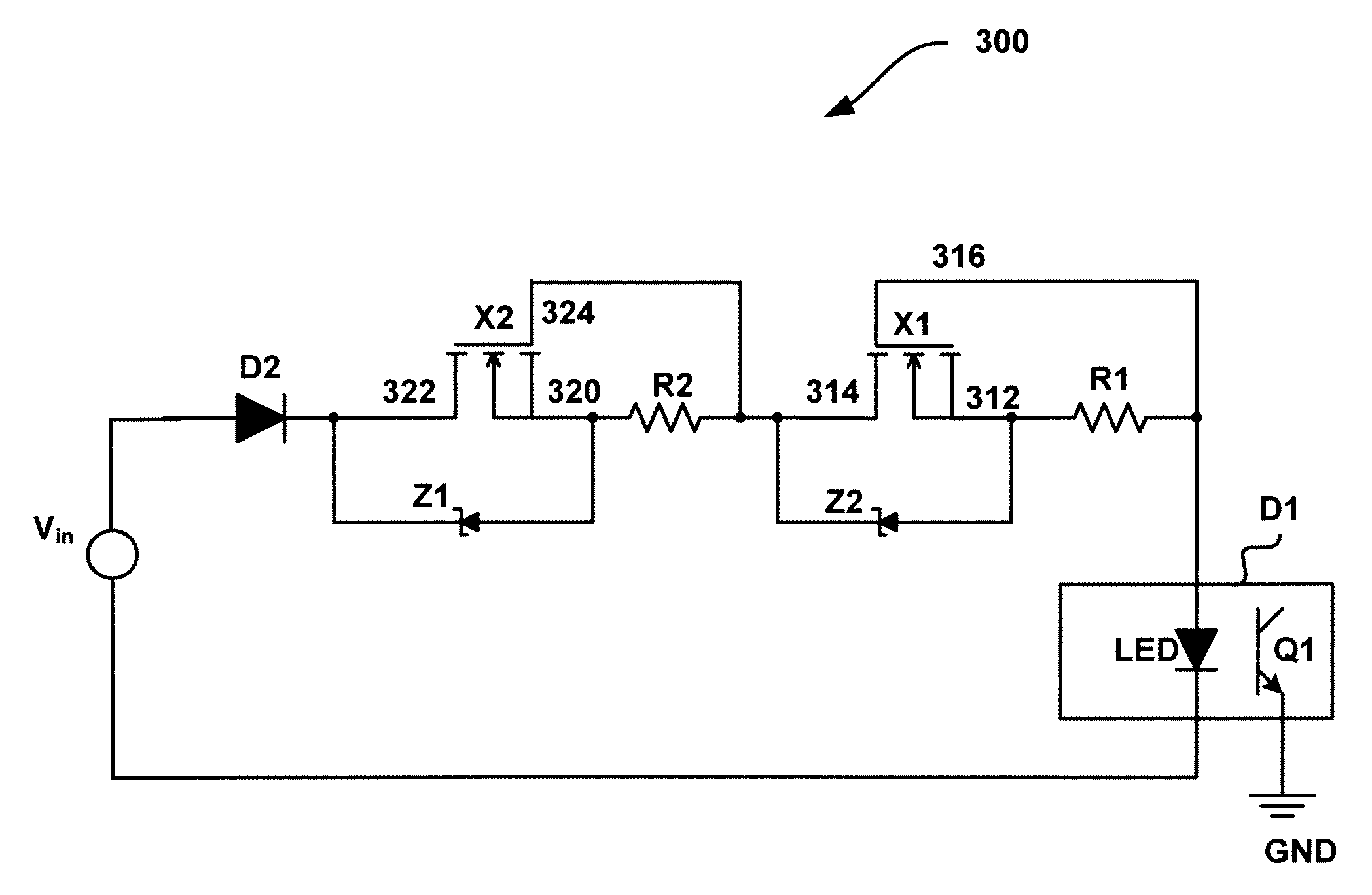 Opto-Isolator Multi-Voltage Detection Circuit