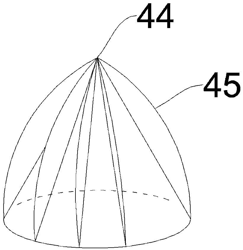 Catering sewage floatation treatment device