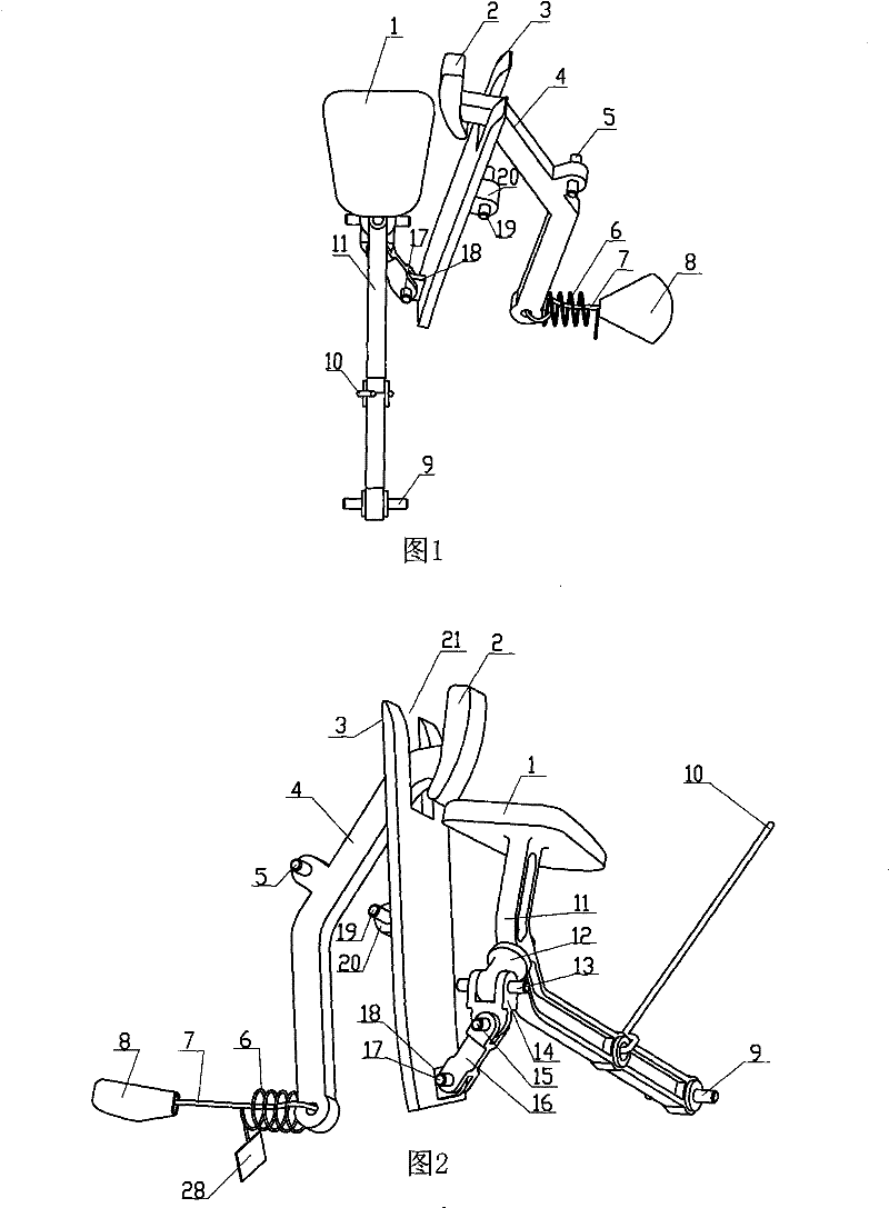 Vehicle brake and throttle-valve assembling device