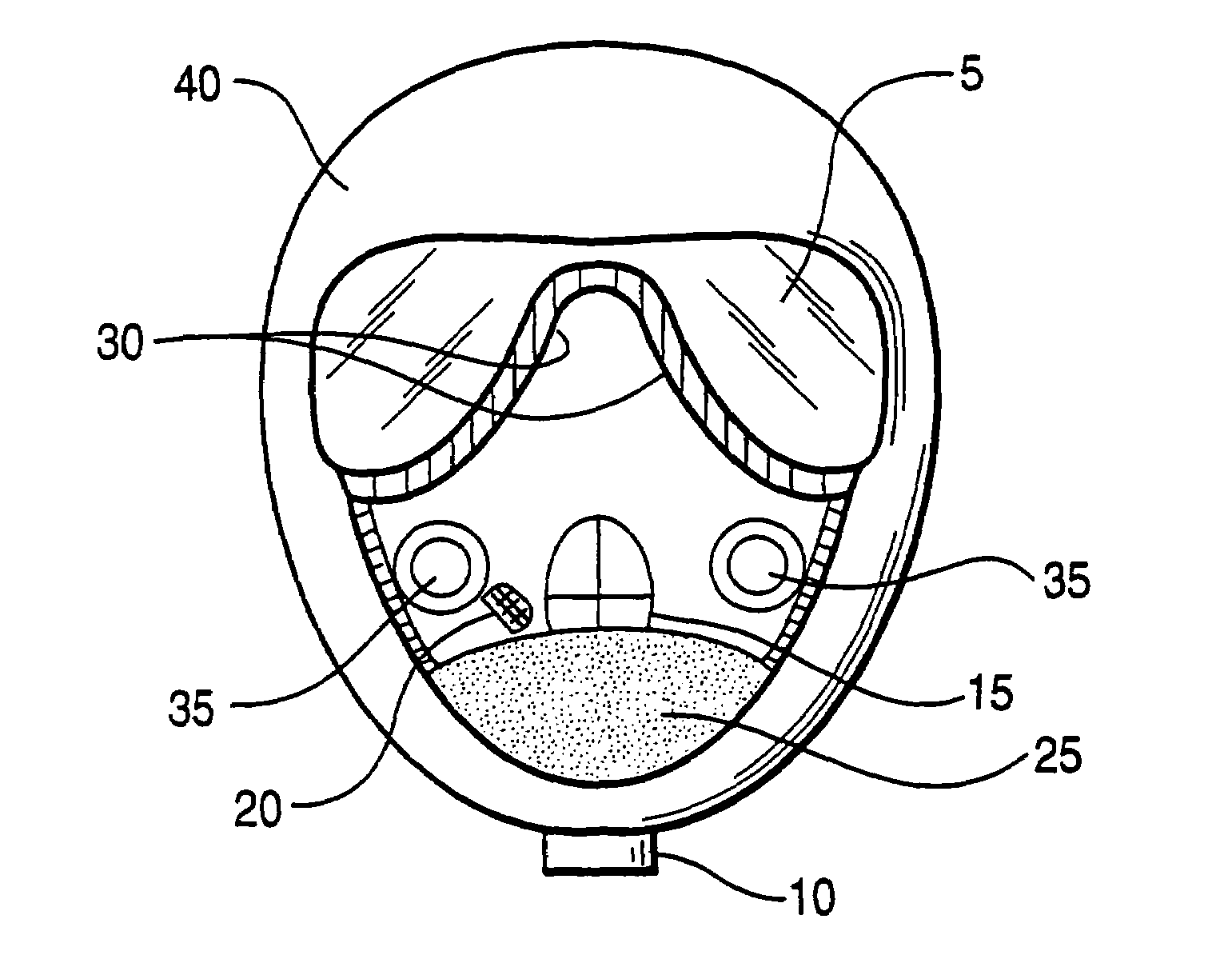 Advanced chemical/biological crew mask