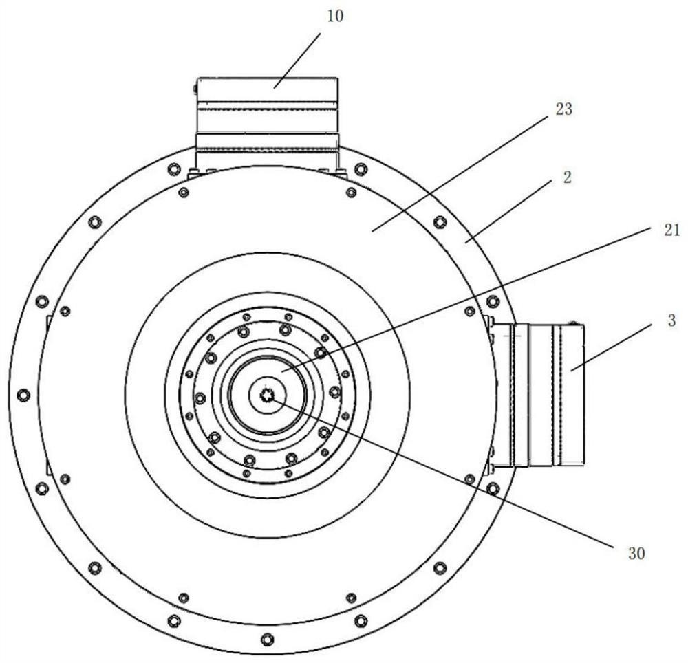 Third-harmonic five-axis series-parallel swinging head