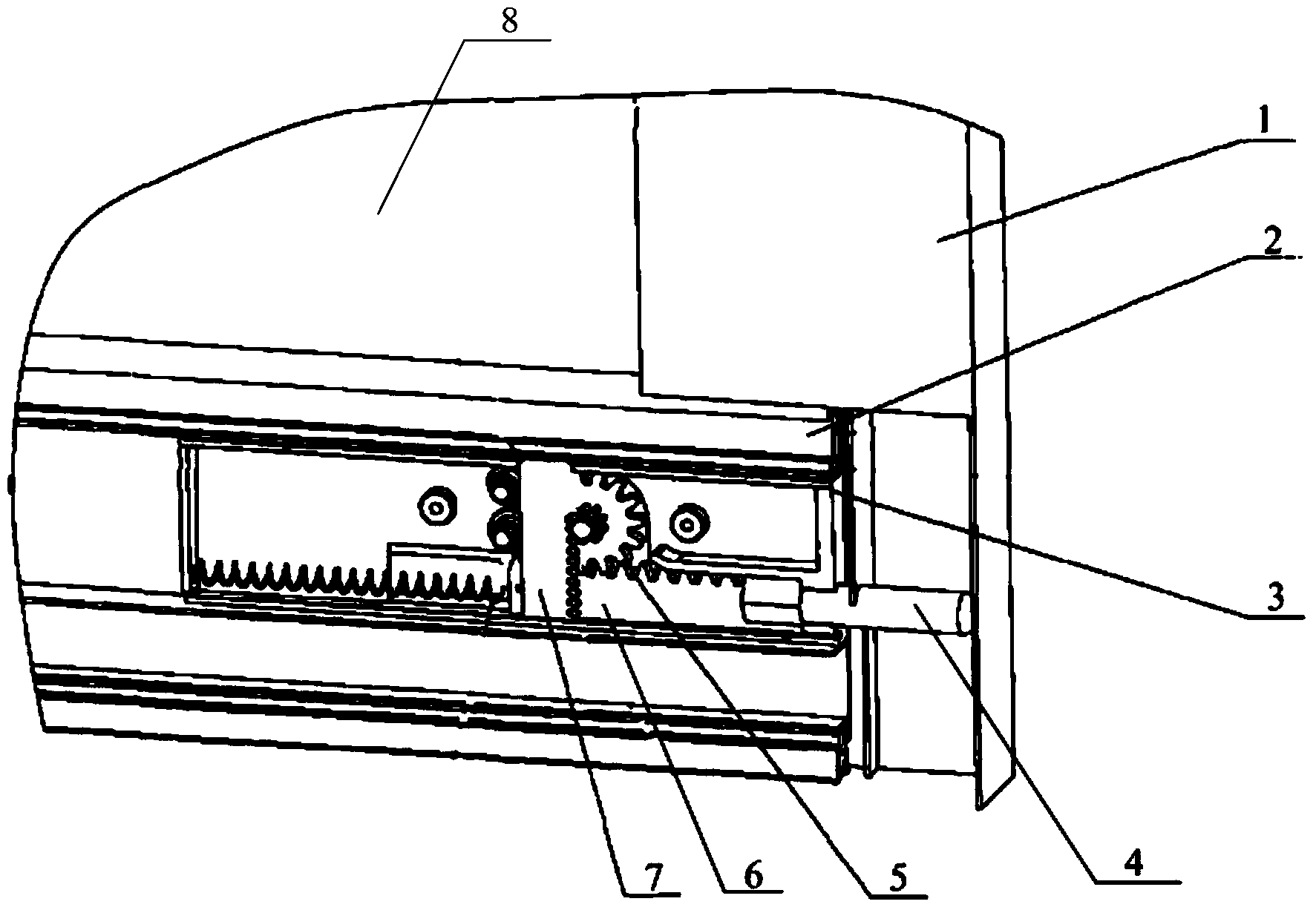 Automatic anti-theft lock and roller shutter door