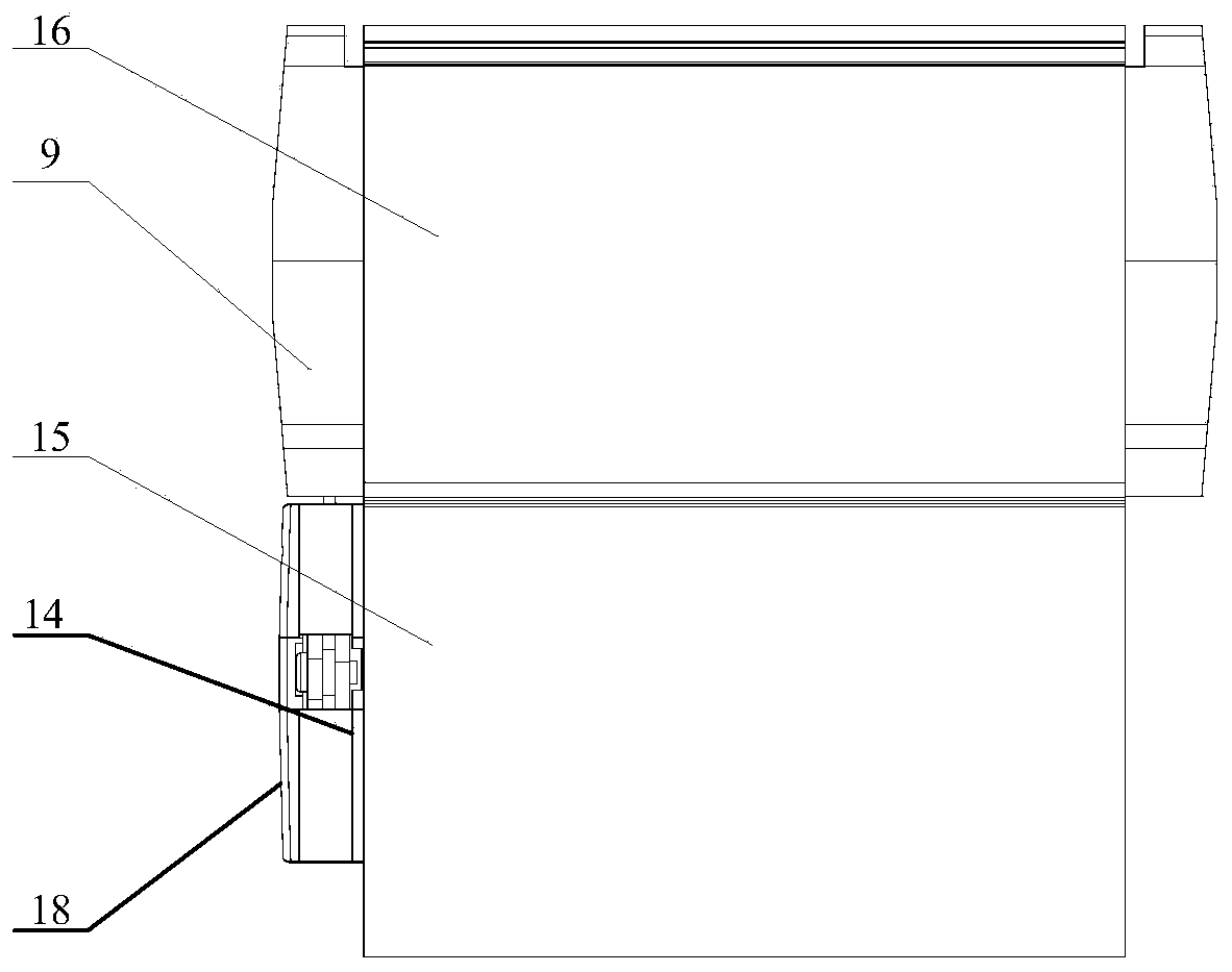 Automatic anti-theft lock and roller shutter door