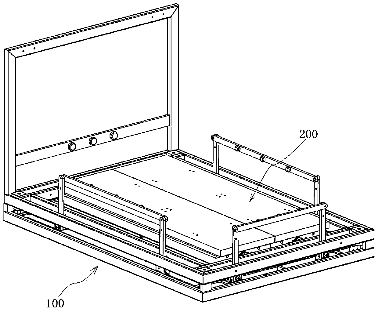 Parallel torsion type automatic vehicle parking deviation rectifying device and deviation rectifying method thereof