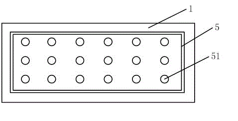 Frame type wet ecological floating bed