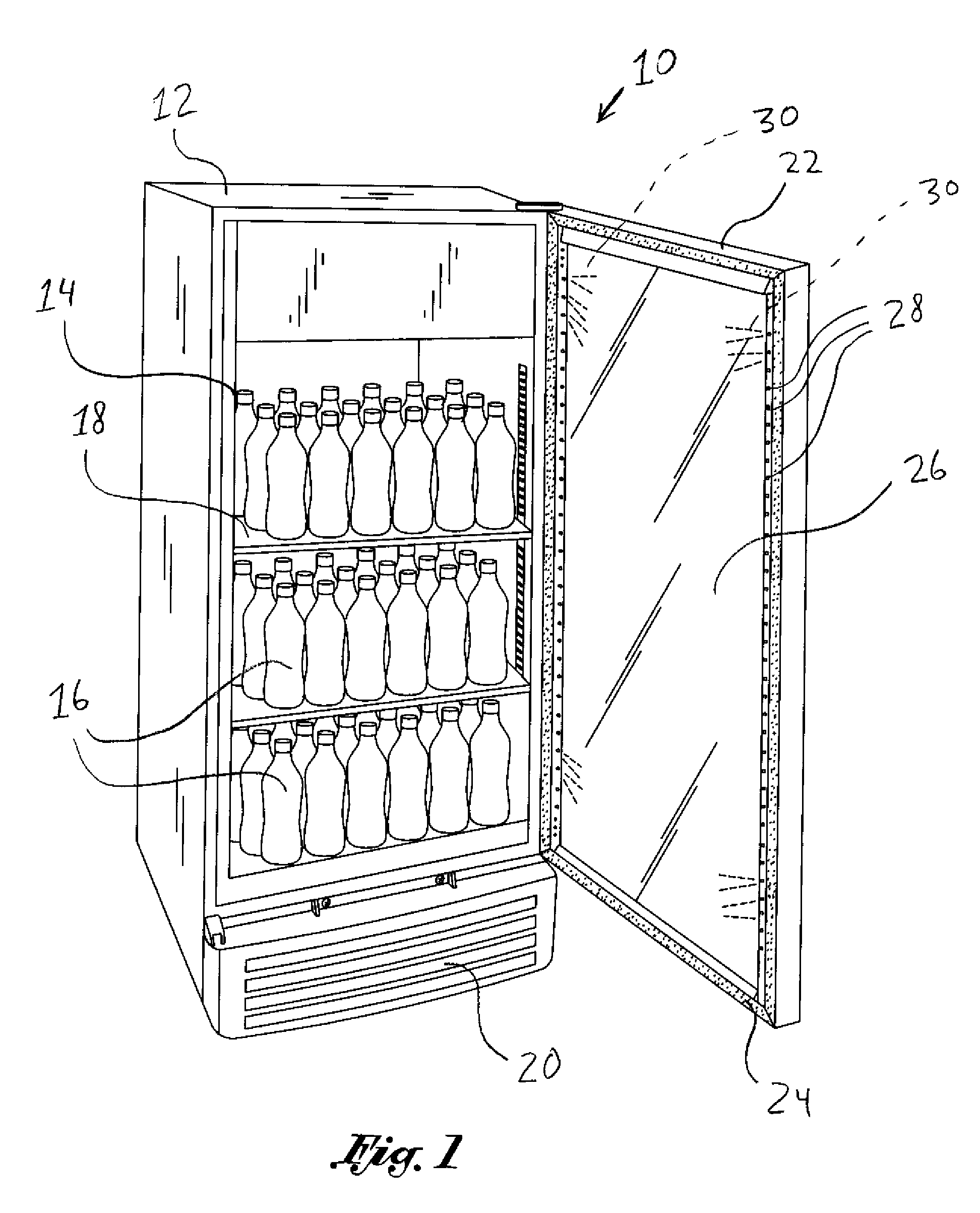 Display refrigerator