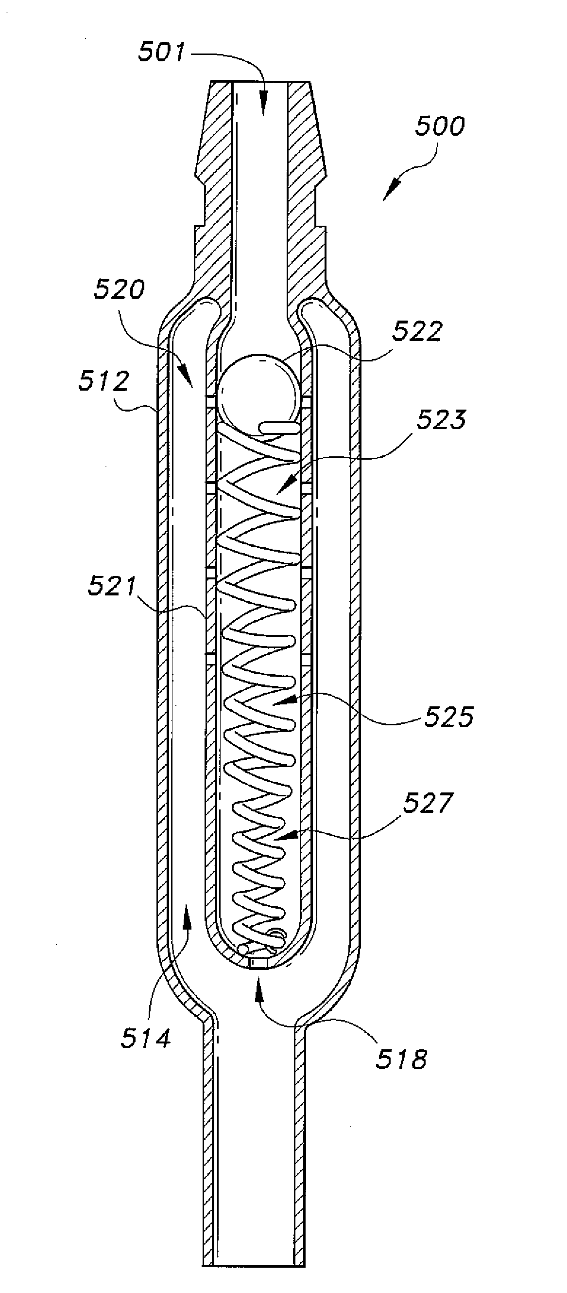 CSF shunt valve