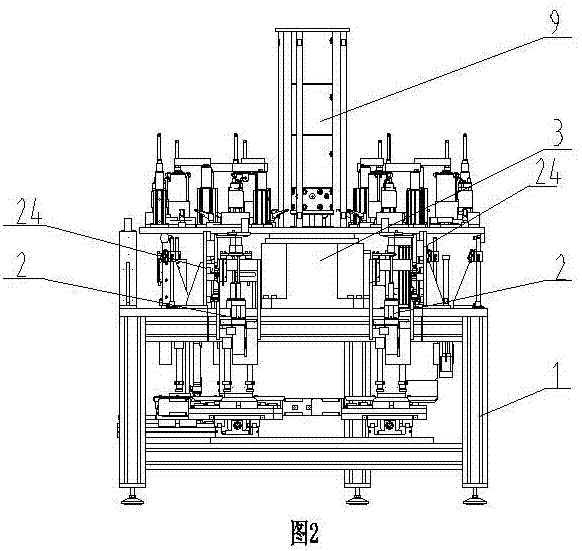 Automobile starter switch screw automatic assembly machine