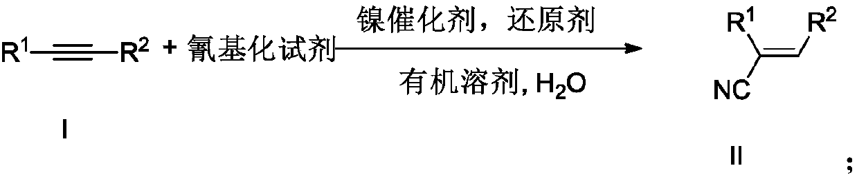 Method for preparing alkenyl cyanide compounds