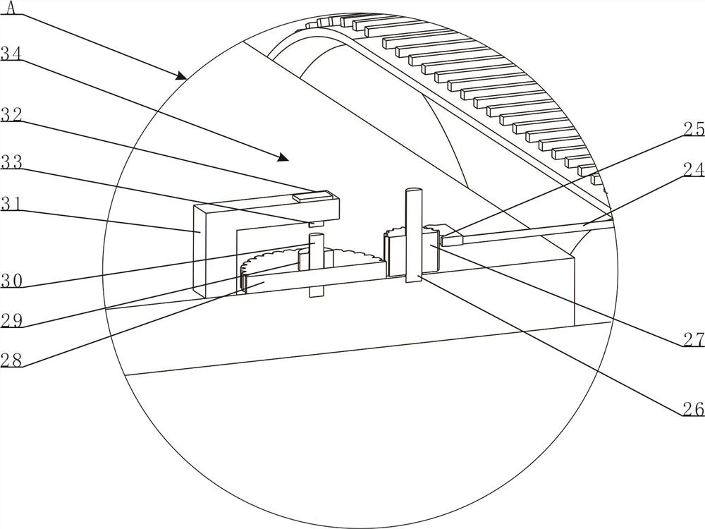 Blind person one-hundred-meter training auxiliary device