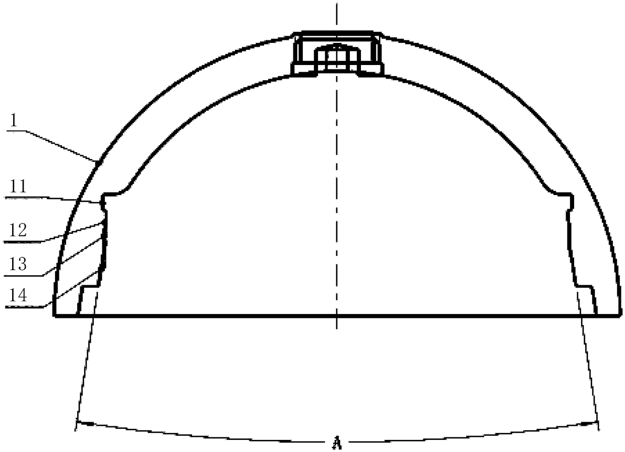 Acetabulum prosthesis and artificial hip joint