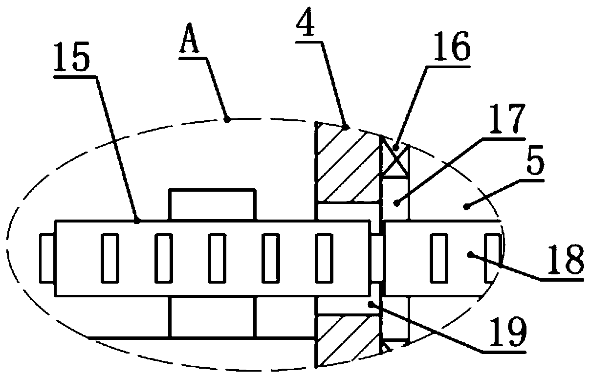 Streetlamp maintenance mechanical arm device