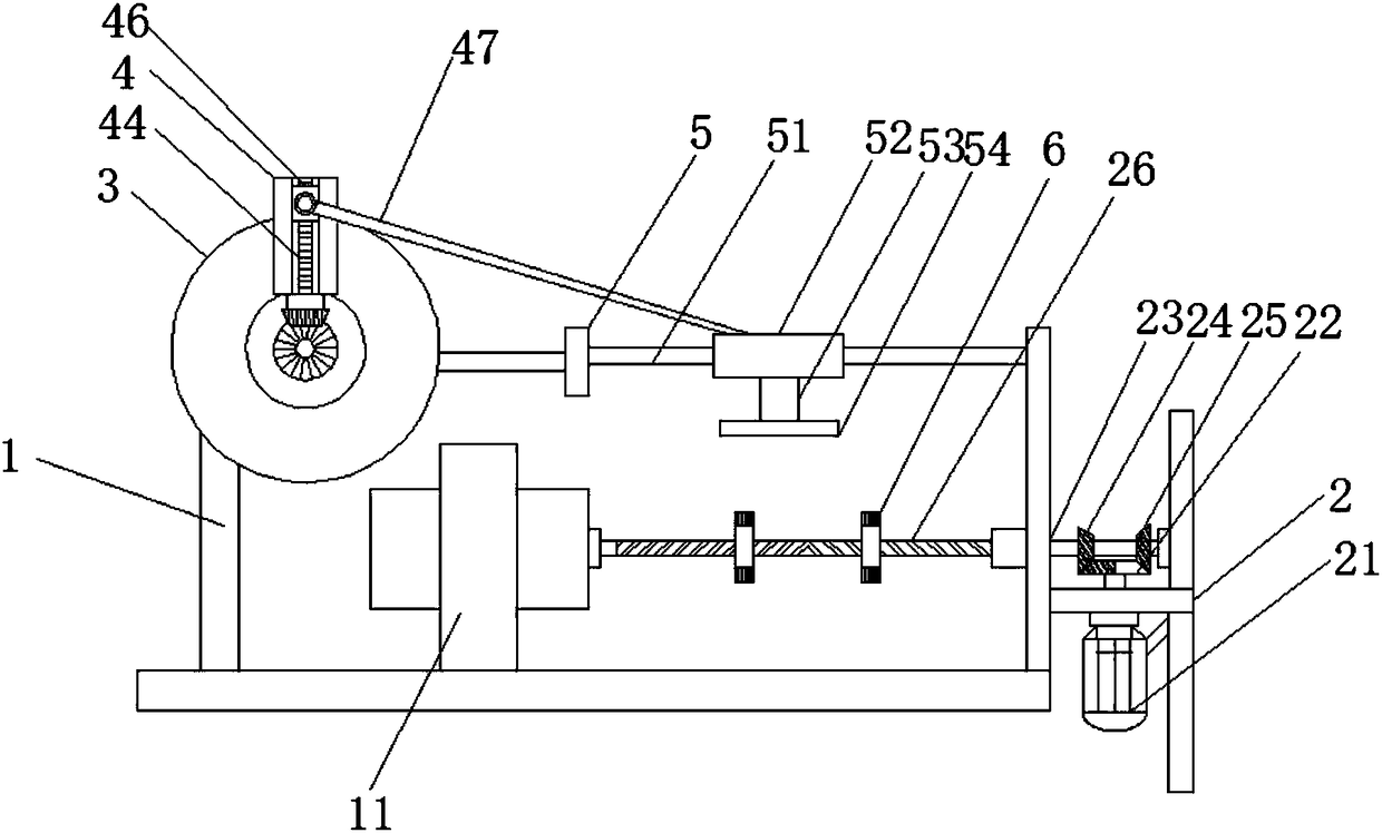 Cleaning device for accurate thread pipe component