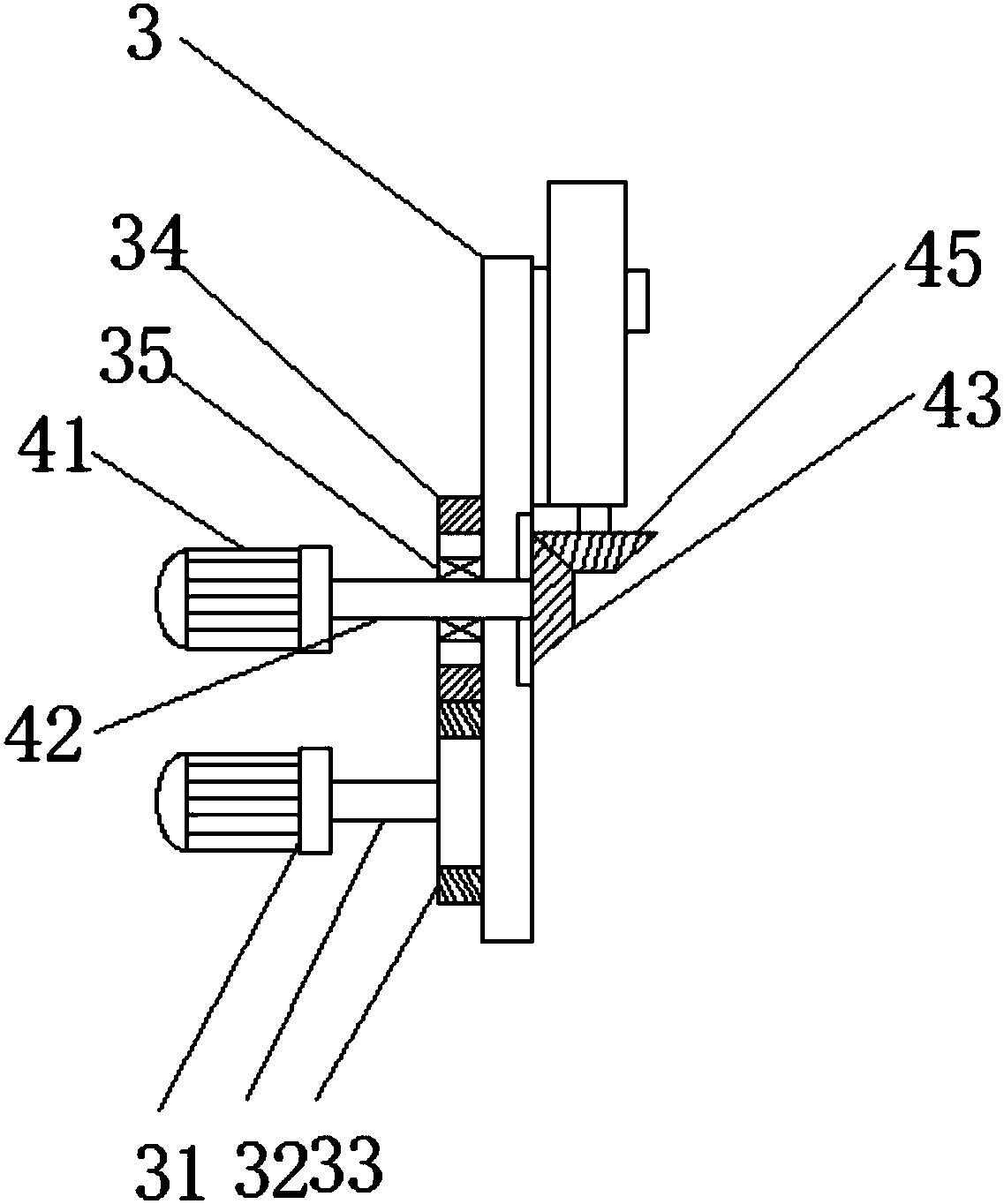 Cleaning device for accurate thread pipe component