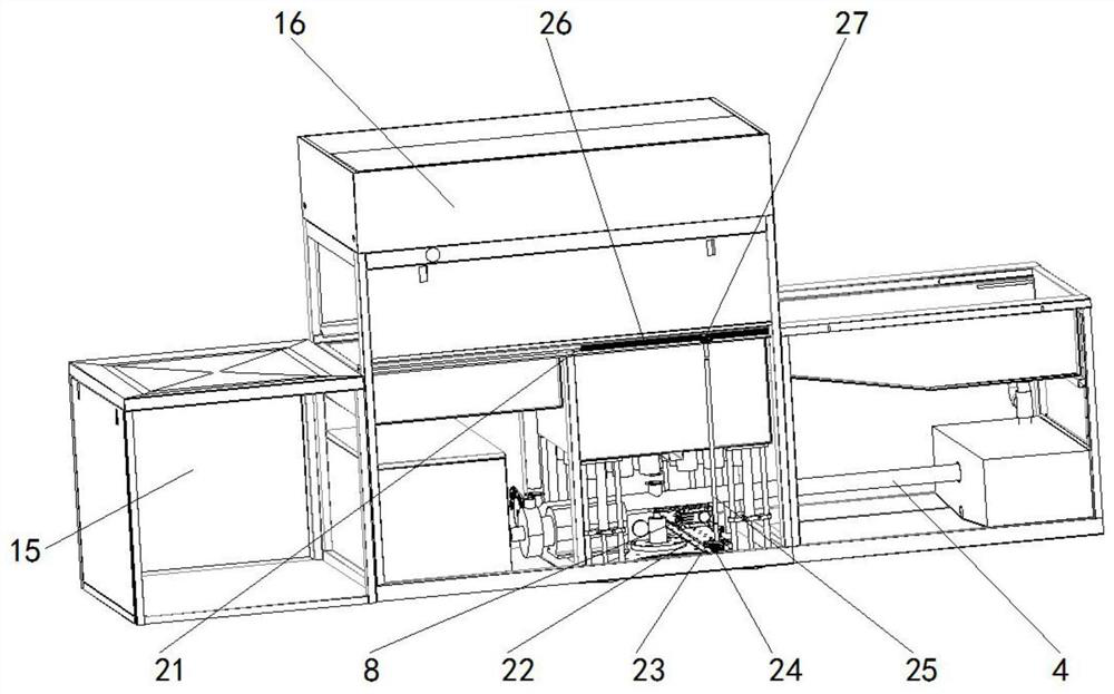 Full-automatic multifunctional dish washing machine