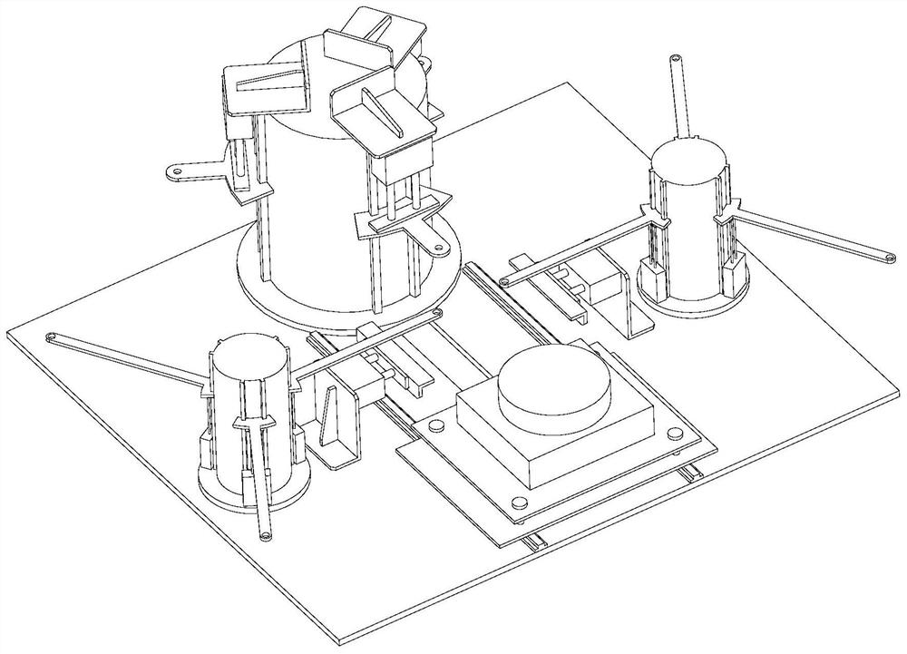 Installation method for fuel cell air compressor under complex distribution of bolt holes