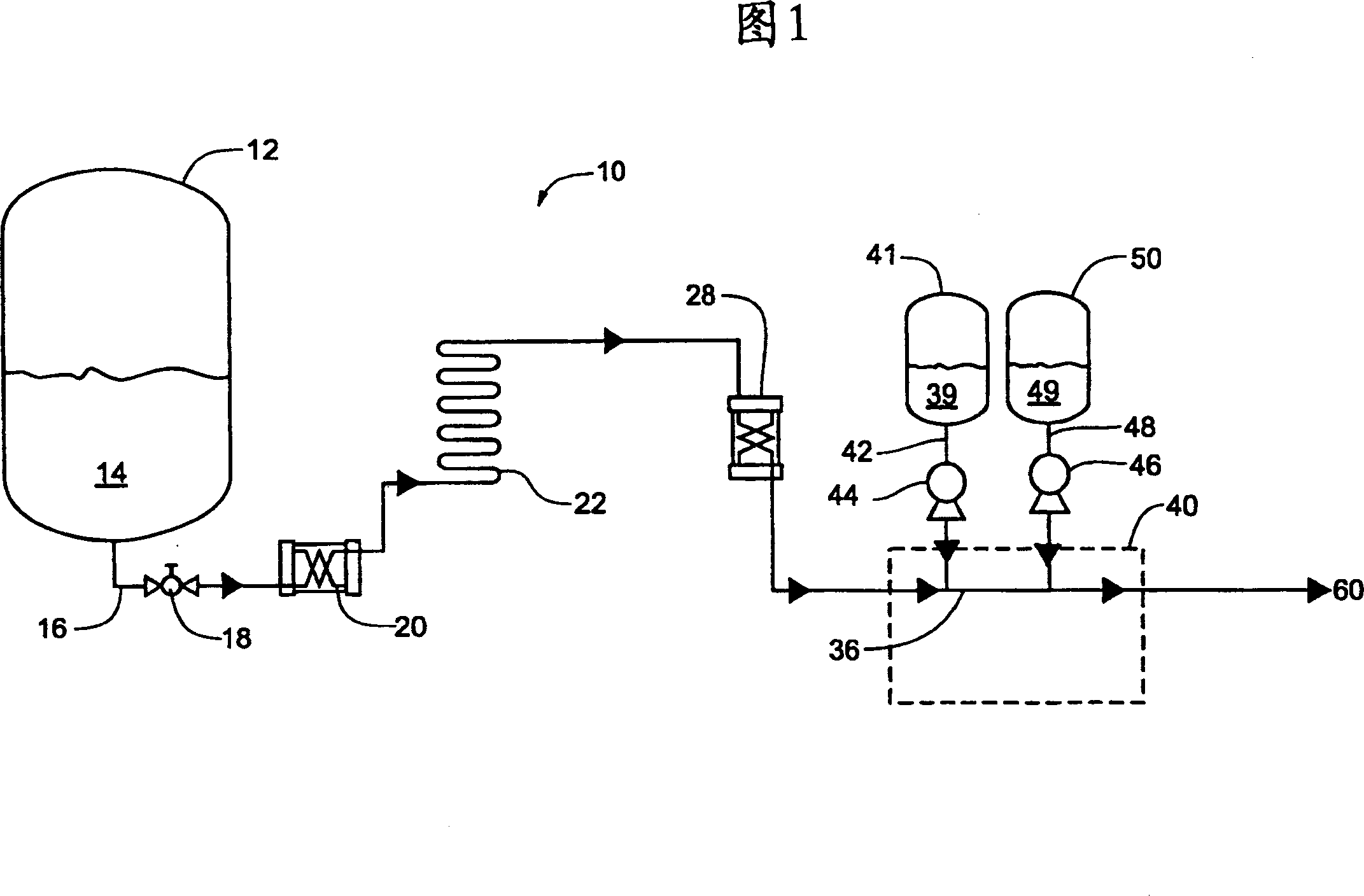 Heated pour-in beverage production with flavouring inpouring