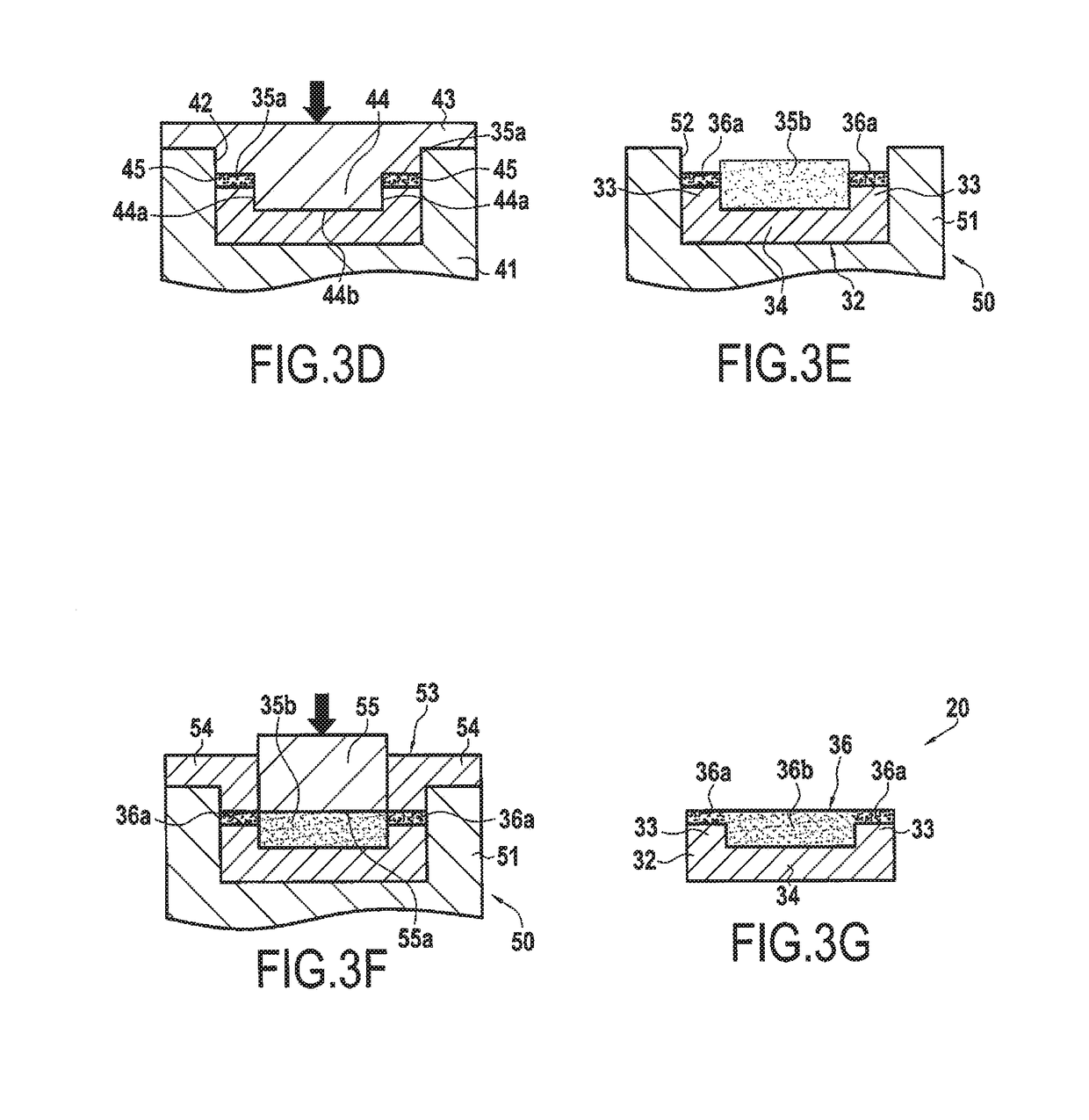 Abradable coating having variable densities