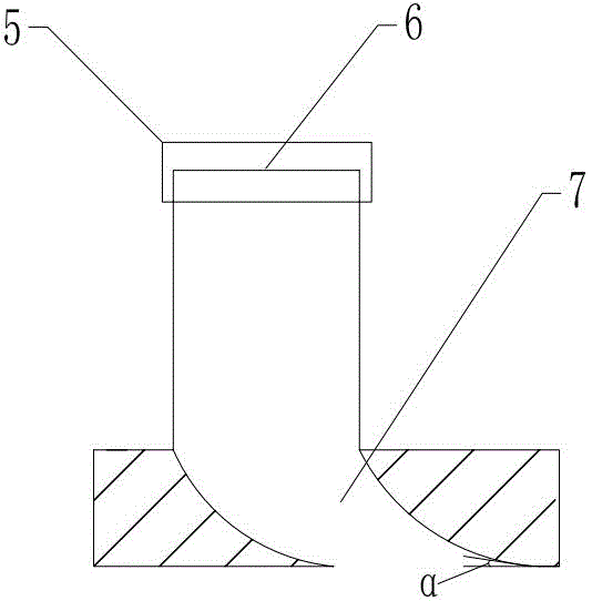 Self-pressed suction oxygen-aeration blow-off pipe