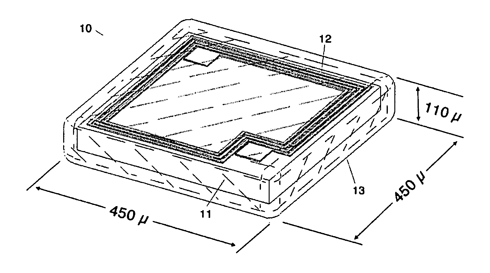 Micron-scale implantable transponder