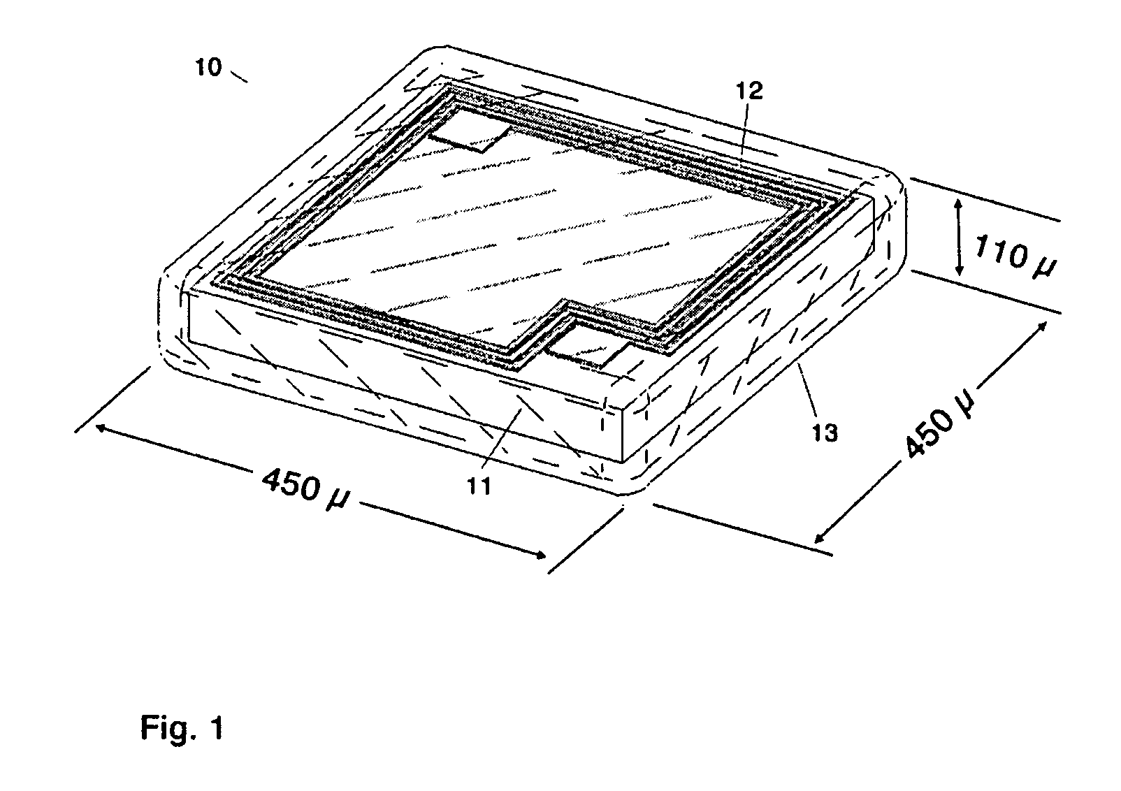 Micron-scale implantable transponder