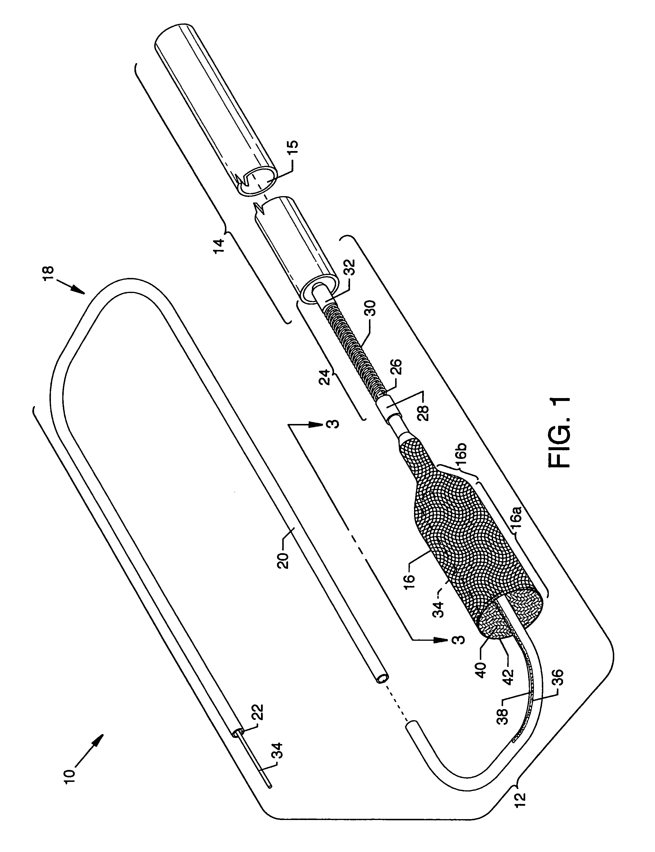 Guidewire with collapsable filter system