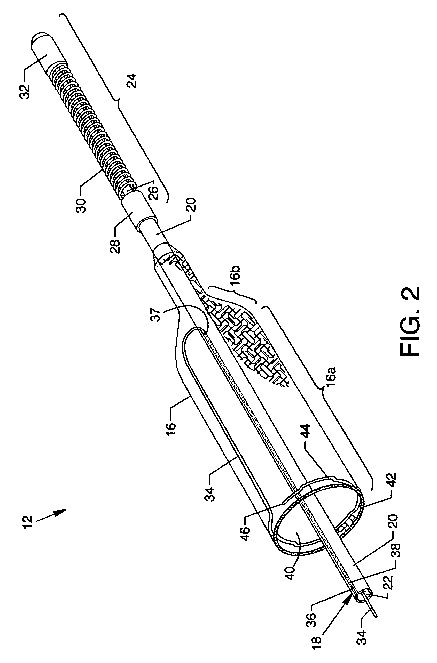 Guidewire with collapsable filter system