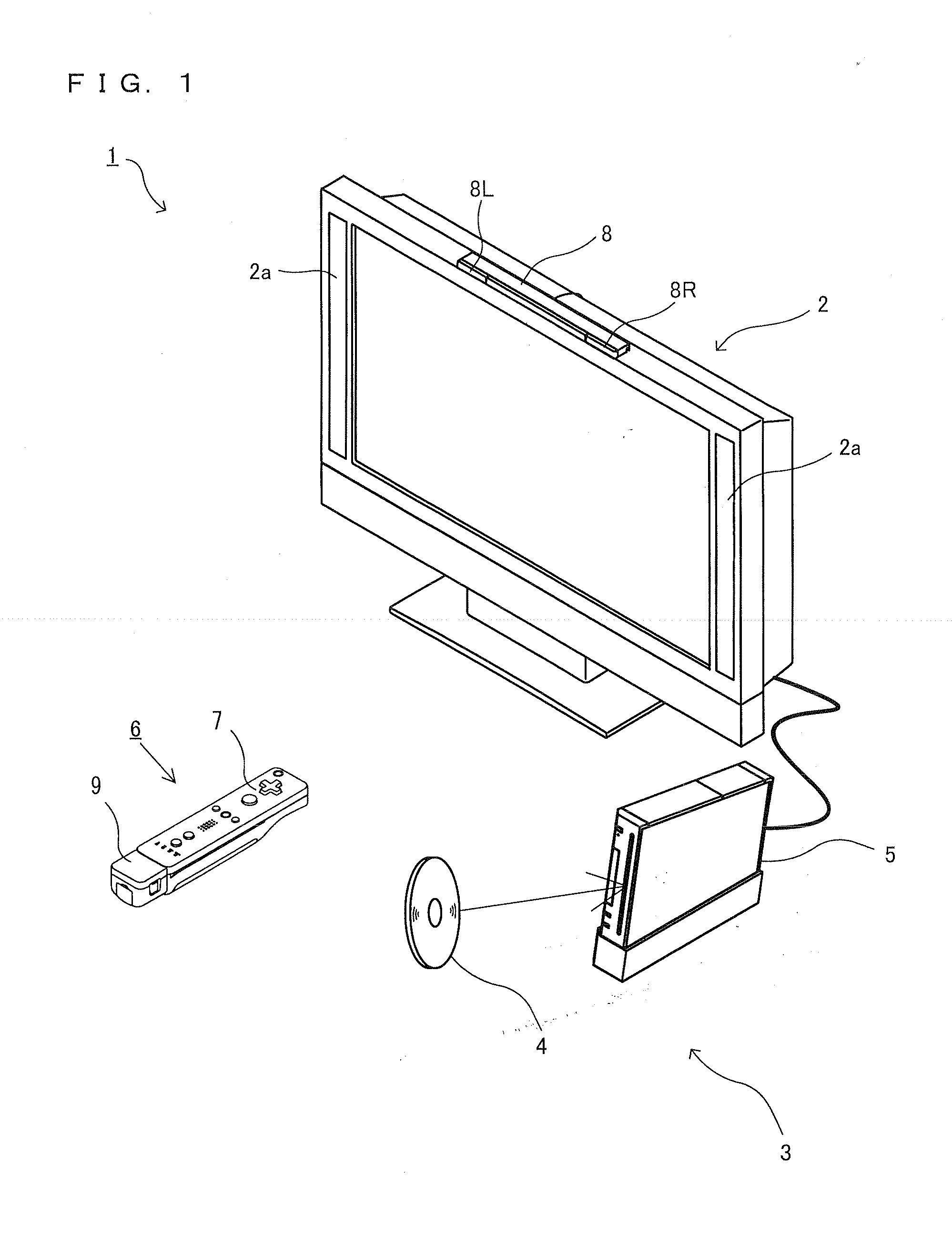 Game apparatus and recording medium recording game program