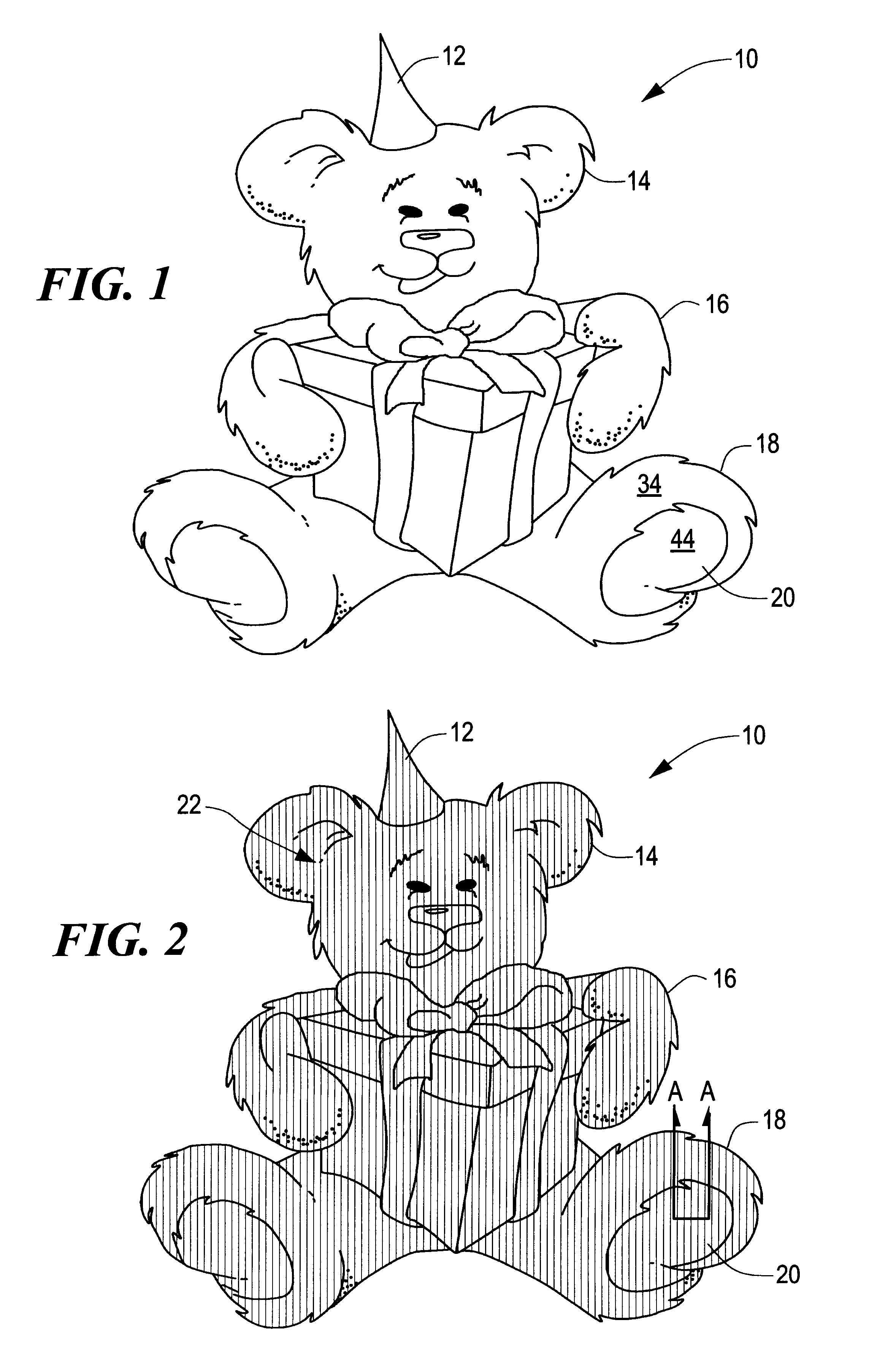 Variable color print with locally colored regions and method of making same