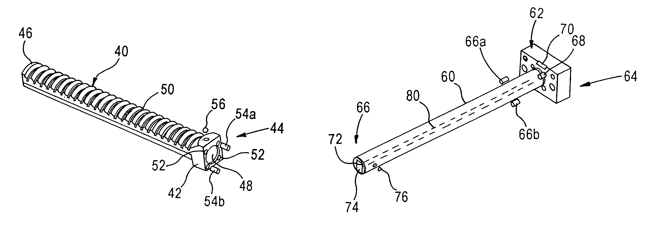 Breakaway mandrel for transporting disks