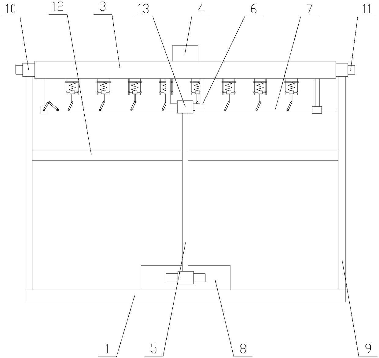 An intelligent high-efficiency photovoltaic power generation device with antifreeze function