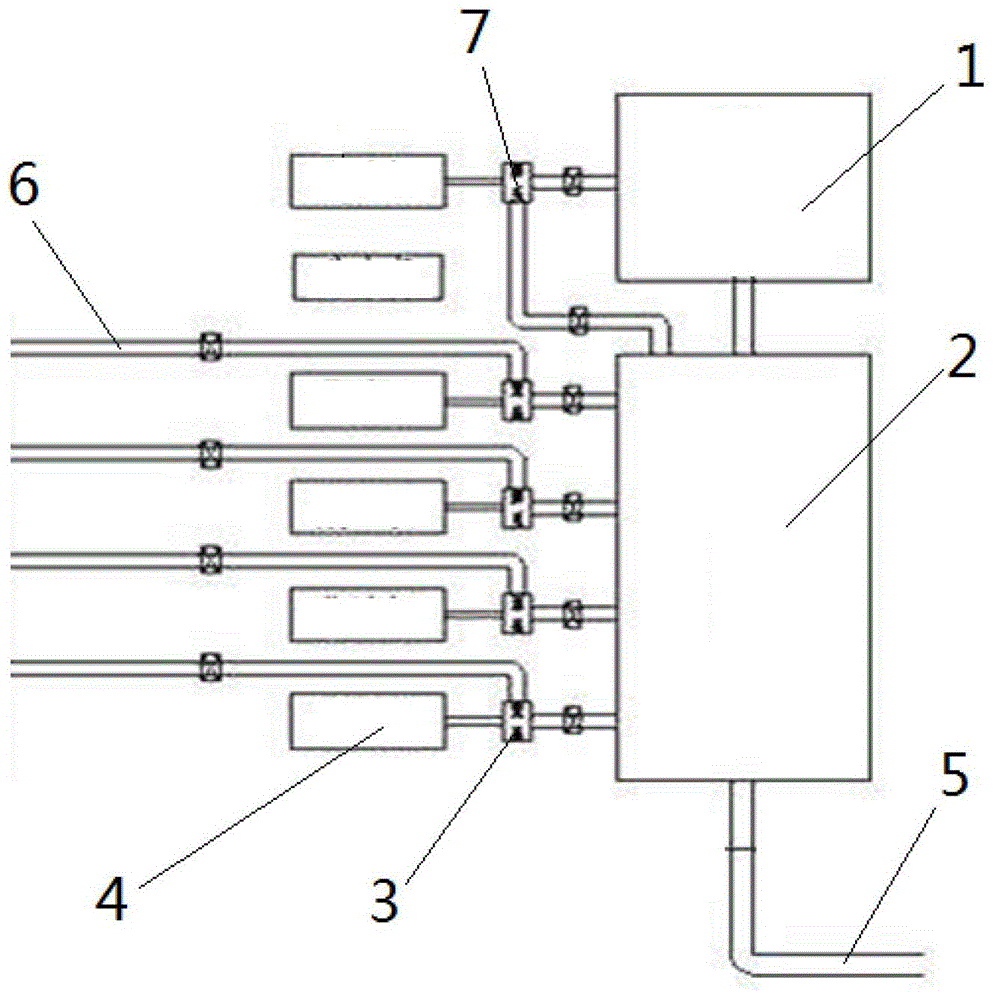 An open-type slurry tank relay blow-fill pumping station system and its construction method