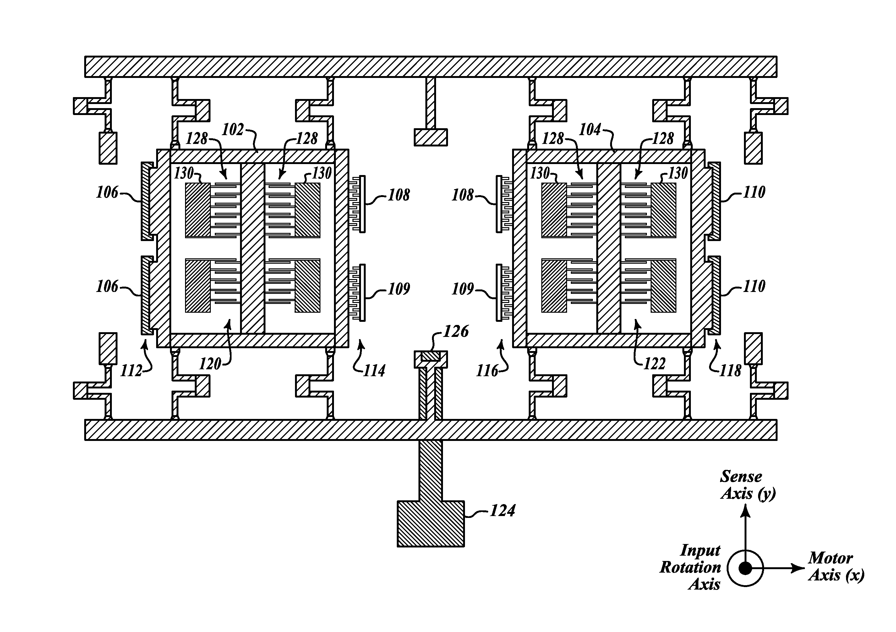 Parametric amplification of a MEMS gyroscope by capacitance modulation