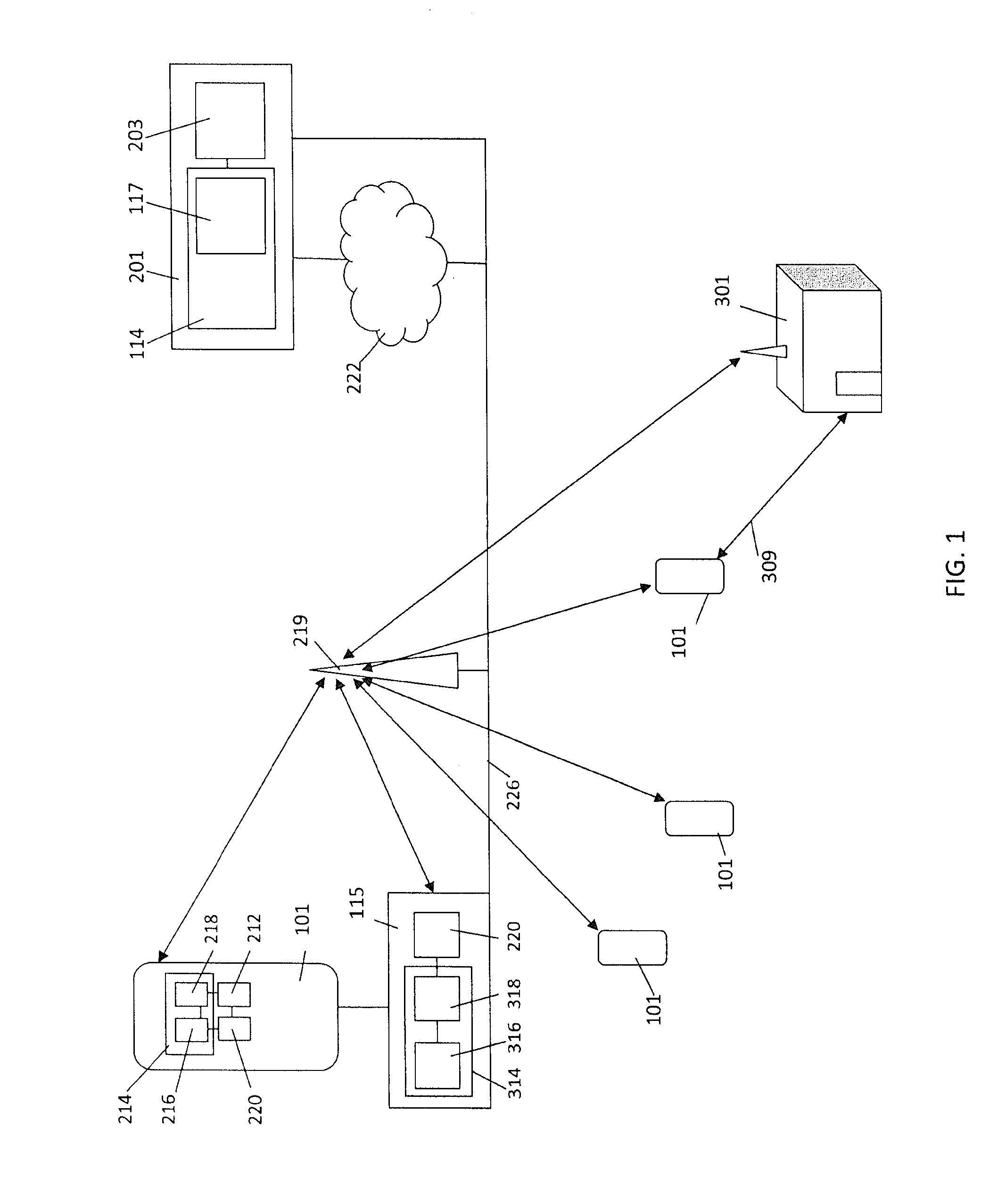 Method and system for detecting presence using a WIFI network probe detector