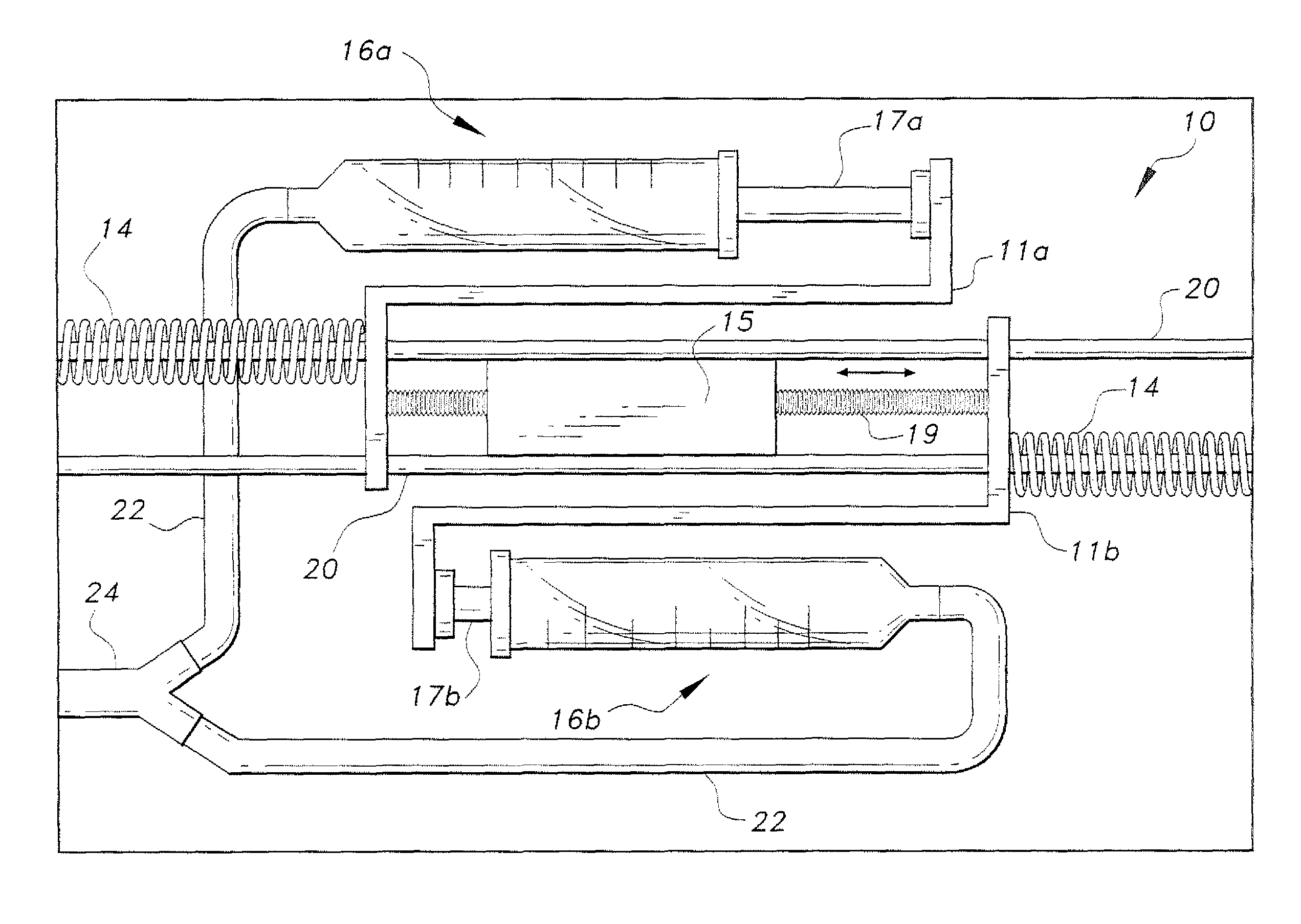 Piezoelectric dual-syringe insulin pump