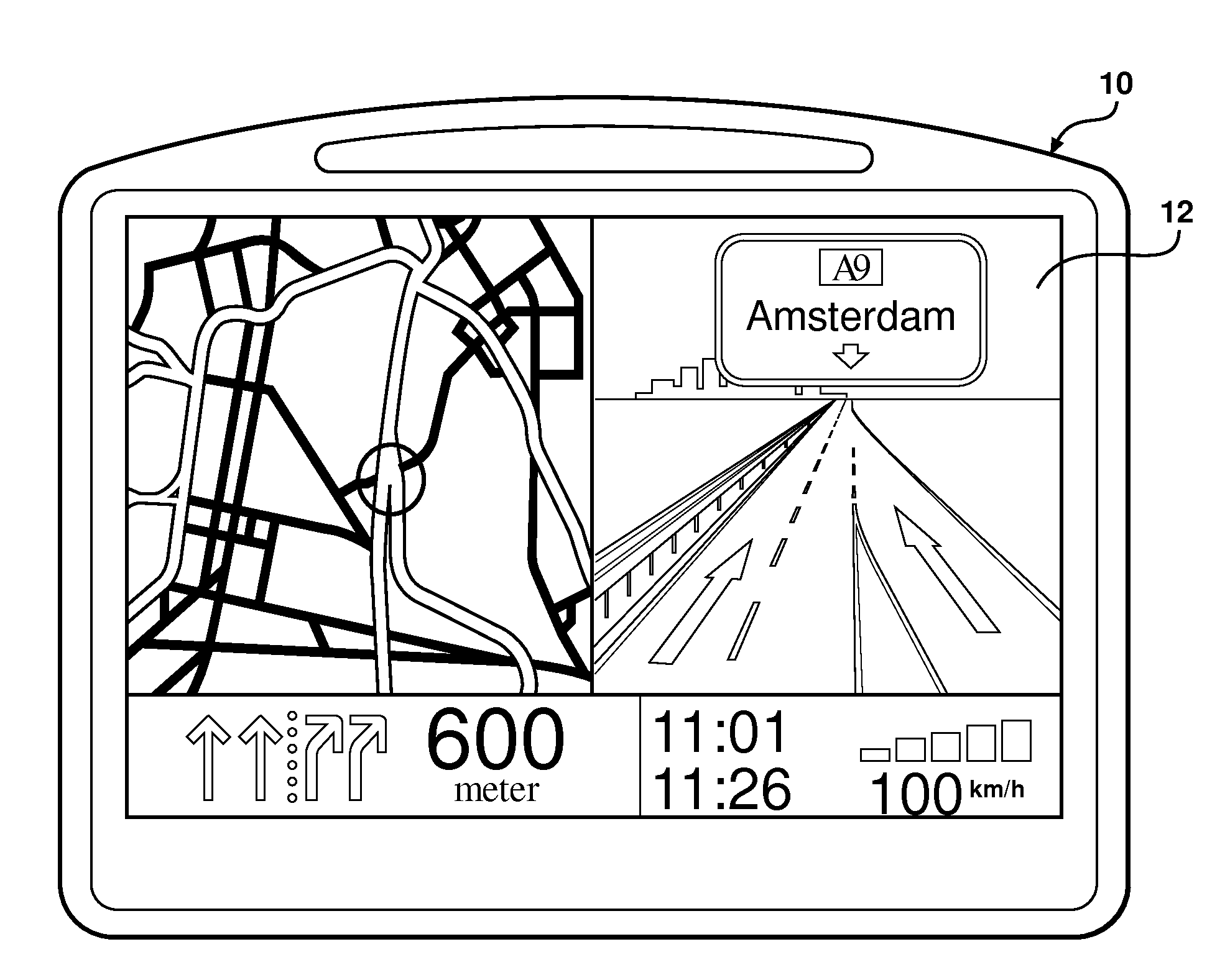 Method for computing an energy efficient route