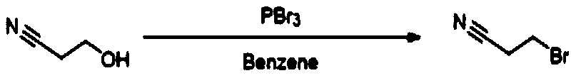 Preparation method of 3-bromopropionitrile