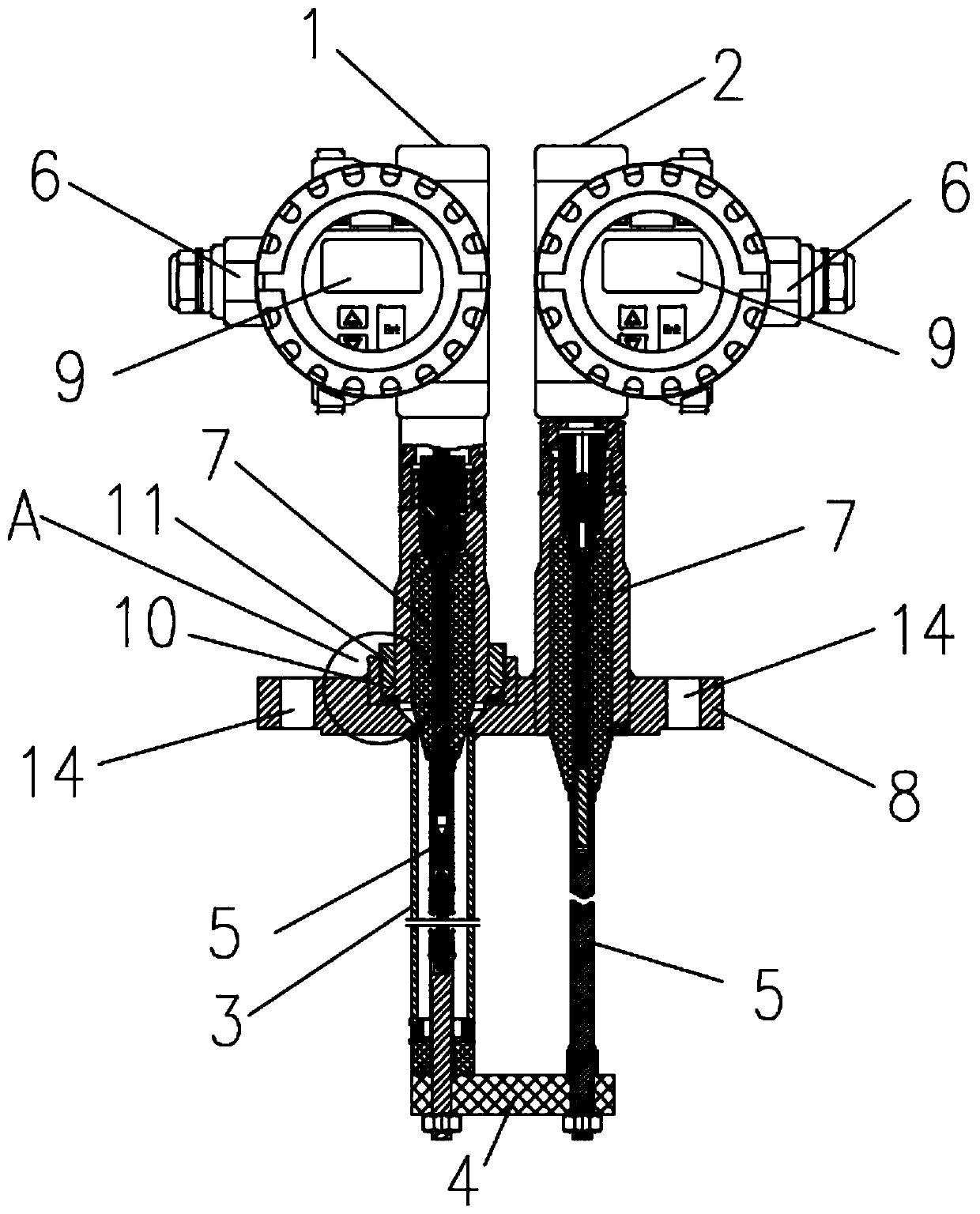 Multi-parameter radar level transmitter