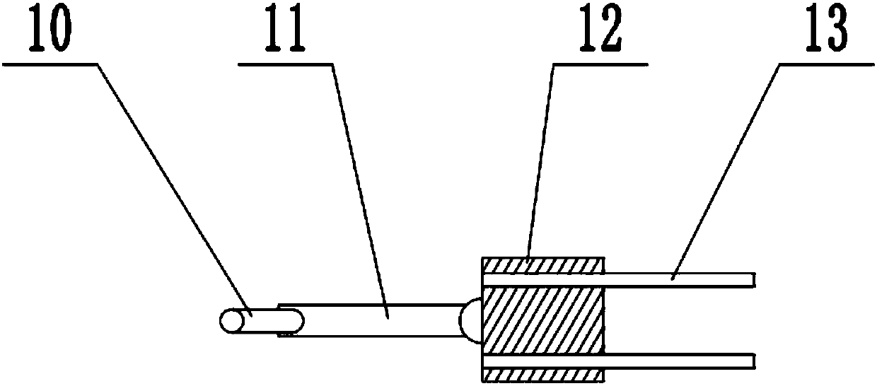 Swing type coffee bean crushing and grinding equipment