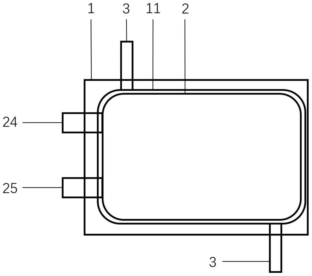 Laminated soft package metal-air battery and preparation method thereof