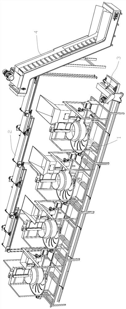 A kind of tea kneading machine and tea continuous kneading unit