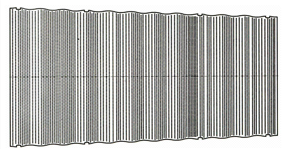 Data acquisition and optimization method for laser processing of multiwave group holes