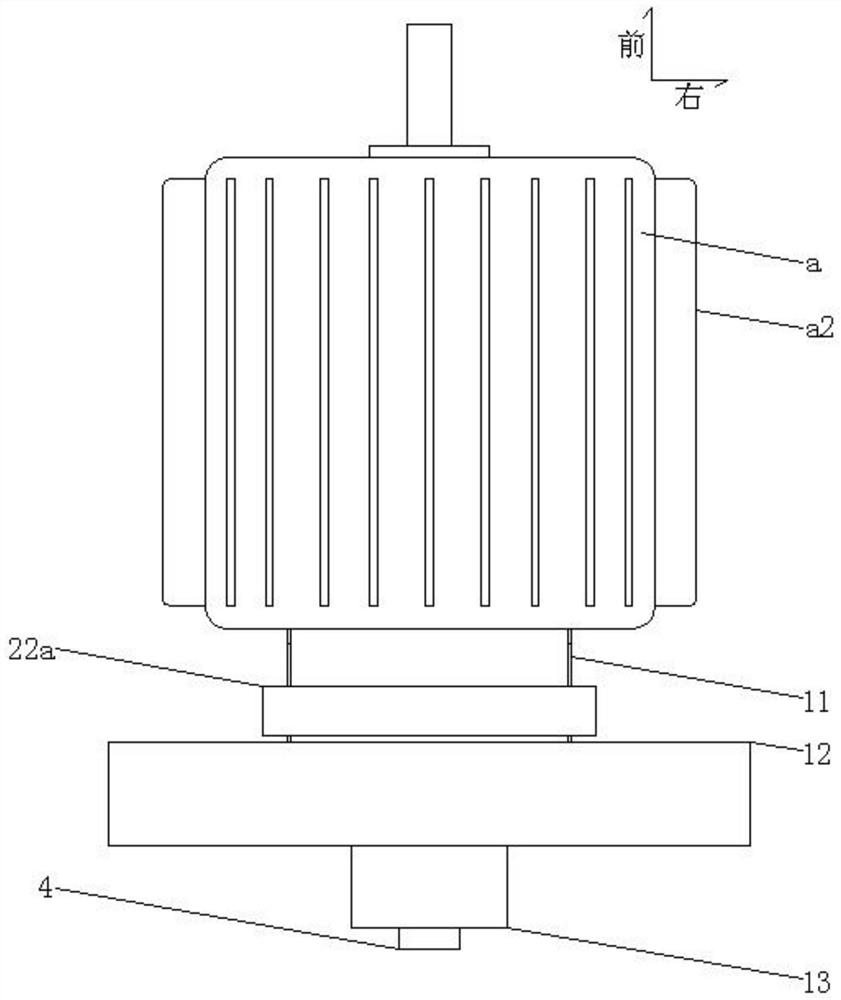 A method of using an adjustable motor cooling device