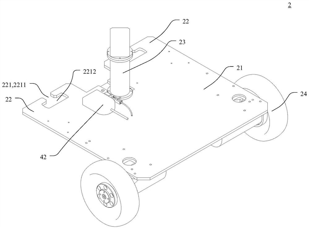 A quick-disconnect and quick-connect mechanism for a split robot